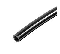 sourcing map Tubes Pneumatiques à Air 12mm(0.47") OD x 8mm(0.31") ID 2m(6.56pieds) PU Polyurethane Air Compresseur Tuyau Tube Noir