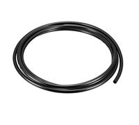 sourcing map Tubes Pneumatiques à Air 8mm OD x 5mm ID 2.5m(8.2pieds) PU Polyurethane Air Compresseur Tuyau Tube Noir