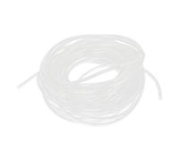 sourcing map Tubes polyuréthane flexible Air 4mm x 6mm gaz carburant Flexible Line tube pneumatique clair 20M