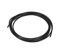 sourcing map Tuyau à air pneumatique, 4 mm de diamètre extérieur x 2,5 mm de diamètre intérieur, 3 m de long, tuyau de compresseur d'air en polyuréthane noir