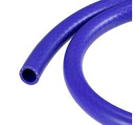 sourcing map Tuyau de chauffage sous vide en silicone 16 mm ID 1 m 101 psi 392F Bleu renforcé haute température pour moteur