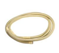 sourcing map Tuyau de vidange universel pour climatiseur 15 mm 17 mm ID 3 m pour machines à laver, beige