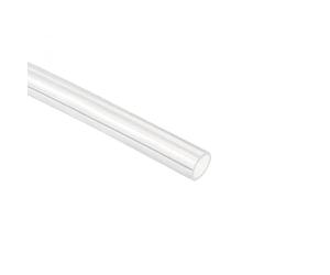 sourcing map Tuyau en Silicone 2mm ID x 3mm OD 5 Mètre de Long Tuyau Flexible en Caoutchouc de Silicone pour Eau et Air Transparent pour le Transfert d'Eau