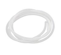 sourcing map Tuyau en Silicone 2mm ID x 4mm OD 1 Mètre de Long Tuyau Flexible en Caoutchouc de Silicone pour Eau et Air Blanc pour le Transfert d'Eau