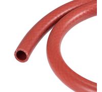 sourcing map Tuyau en Silicone de Chauffage 16mm ID x 22mm OD 1 Mètre de Long Durite 101psi 392F Rouge Renforcé Haute Température pour Moteur