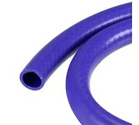 sourcing map Tuyau en Silicone de Chauffage 22mm ID x 28mm OD 1 Mètre de Long Durite 101psi 392F Bleu Renforcé Haute Température pour Moteur
