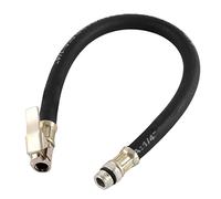 sourcing map Tuyau Flexible Caoutchouc 39CM 12MM pour Pompe À AIR GONFLEUR