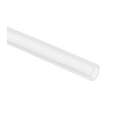 sourcing map Tuyau Flexible en Caoutchouc de Silicone pour Eau et Air | Translucide pour le Transfert d'Eau, 4mm ID x 6mm OD, 2 Mètre de Long, Tuyau en Silicone