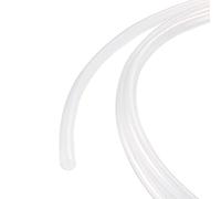 sourcing map Tuyau Flexible PVC Transparent Vinyle Tube PVC 4mm Diamètre Interne 5mm Diamètre Externe 2 Mètre de Longueur Flexible Léger pour Eau Tube Air Ligne