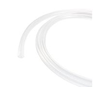 sourcing map Tuyau Flexible PVC Transparent Vinyle Tube PVC 5mm Diamètre Interne 6mm Diamètre Externe 2 Mètre de Longueur Flexible Léger pour Eau Tube Air Ligne