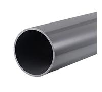 sourcing map Tuyau Rigide en PVC Rond 101.6mm Diamètre Interne Clair Gris | Tube PVC, 110mm Diamètre Externe, 0.33 m, Haut Impact pour Eau Tube Artisanats