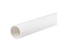 sourcing map Tuyau Rigide en PVC Rond Tube PVC 28mm Diamètre Interne 32mm Diamètre Externe 0.35m Blanc Haut Impact pour Eau Tube Artisanats