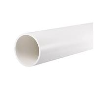 sourcing map Tuyau Rigide en PVC Rond Tube PVC 67.8mm Diamètre Interne 75mm Diamètre Externe 0.35m Blanc Haut Impact pour Eau Tube Artisanats