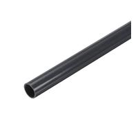 sourcing map Tuyau rond rigide en PVC résistant aux impacts pour tuyau d'eau, aquarium, serre, jardin - Gris foncé - 11 mm x 13 mm (DI x DE x D)