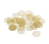 sourcing map Tuyau Tamis Maille Grille Laiton, 15.8mm Diamètre pour Tuyau Filtre, Paquet 40