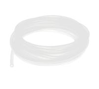 sourcing map Tuyau translucide de tuyau d'air de pompe à air de tube de silicone 8x10mm 5m 16Ft long