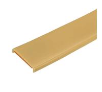 sourcing map U Forme Meubles Bord Bande, 2M Auto-adhésif Flexible Bordure Garniture, 5x30mm TPE Bord Gardes pour Armoires Meubles Réparation Restauration, Beige