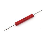 sourcing map Une haute tension 9mm x 50mm 1M ohm tolérance 5% Résistance Glaze Verre Rouge