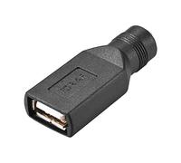 sourcing map USB Femelle à DC 5.5x2.1mm Femelle DC Connecteur Charge Baril