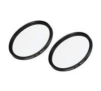 sourcing map UV Lentille Filtres 58mm Mince Cadre Multi-Recouvert Protectif Lentilles Filtre pour Caméra Photographie Accessoires Paquet de 2