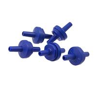 sourcing map Plante décorative en Plastique pour Aquarium Valve Anti-Retour de Pompe à air, 5 pièces