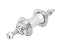 sourcing map Vélo 28 Disque Trous moyeu Roue arrière métal Ton Argent