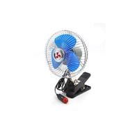 sourcing map- Ventilateur 12V 35W de Type Clip-on Forme Ronde Planche Bord réglable pour Voiture