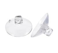 sourcing map Ventouse Ventouse sans crochet 25mm Diamètre Mur Cintre pour Maison Cuisine Salle bain Transparent PVC Paquet 30