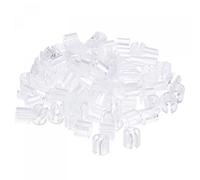 sourcing map Vêtements Cintre Marqueurs s Étiquettes Apte 3.5mm Tige pour Vêtement Couleur Codage Transparent, Paquet de 150