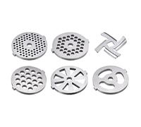 sourcing map Viande Broyeur Lame 47mm et Plate 3mm 5mm 7mm pour Broyeurs 1 Ensemble