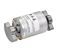 sourcing map Vibration Moteur DC 12V 8500RPM Double Arbre Fort Vibrant Moteur pour Bricoleur Domicile Masseur