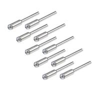 sourcing map Vis 3mm diamètre mandrins Porte disques coupe 10 Pcs