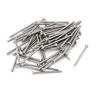 Vis à tête fraisée cruciforme - SOURCING MAP - M2 x 30 mm - Inox 304 - Lot de 30 - Argenté