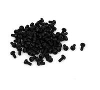 sourcing map Vis M2.5 x 5mm cruciformes Nylon vis tête ronde vis 100pcs