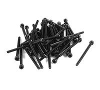 sourcing map Vis Six Pans Creux Tête Hexagonale M2x30mm 50Pcs