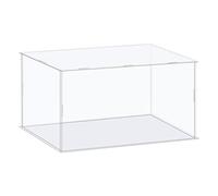 sourcing map Vitrine en acrylique transparent étanche à la poussière 31 x 16 x 11 cm