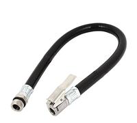 sourcing map Voiture Camion Caoutchouc Air Durite Bouton de verrouillage Clip Pneu Inflateur Outil 13mm Filetage