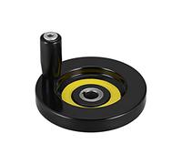sourcing map Volant à main 80mm Diamètre 10mm Trou Diamètre pour Fraisageuse