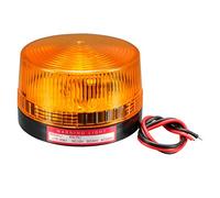 sourcing map Voyant LED clignotant ampoule lampe Signal industriel DC12V 1W LTE-5061 Jaune