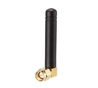 sourcing map WiFi Antenne 2dBi 2.4/5.8GHz SMA/RP-SMA Mâle Droit Angle Coude Connecteur Bi-Bande Omnidirectionnel Compatible avec Bluetooth/Zigbee Antenne SMA Mâle