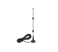 sourcing map- WiFi Antenne 8dBi RG174 5 Mètre Extension Câble SMA Mâle 2400MHz