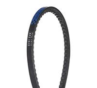 sourcing map XPZ1512 Courroies Trapézoïdales Courroie Transmission 1512mm Pas Longueur Caoutchouc pour Alimentation Transmission