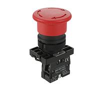 sourcing map ZB2-BE102C Arrêt Urgence Verrouillage Rouge Bouton Poussoir Interrupteur NC 240V 3A