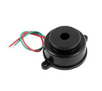 sourcing map ZMQ-3522 2 sur Fil Alarme Avertisseur sonore électronique Industrielle Noir DC 6-15V