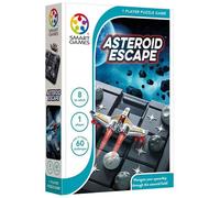 Smart Games – Jeu de réflexion Asteroid Escape, 60 défis, dès 8 ans, 24 x 17 x 4,5 cm, Noir