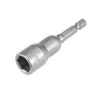 Sourcingmap 1/10,2 cm Changement rapide Tige CR-V 12 mm magnétique Écrou Setter, 6,3 cm Longueur