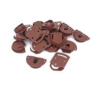 sourcingmap 10 Paires Roulette Placard Porte Coulissante Armoire Garde-robe Roue Guide Poulie Pignon d'engrenage