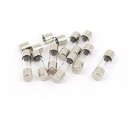 sourcingmap 10 pièces 250V 0. 75 A 750mA Coup Rapide Fusibles Verre Tubes 5mm x 20mm