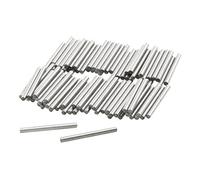 sourcingmap 100 pièces en acier inoxydable 1.4 mm x 15.8 mm chevilles Pins Fixer Elements