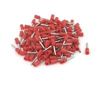 sourcingmap 100pcs 20AWG Embout de Câble Embout de Câblage Cosse à Sertir électrique Fil Sertissage Borne Connecteur Terminal Pré Isolé Virole Rouge E7508